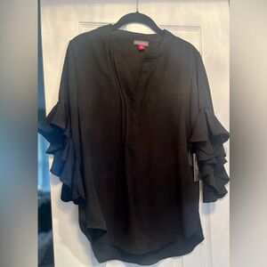 Vince Camuto - NWT - Black Blouse, M